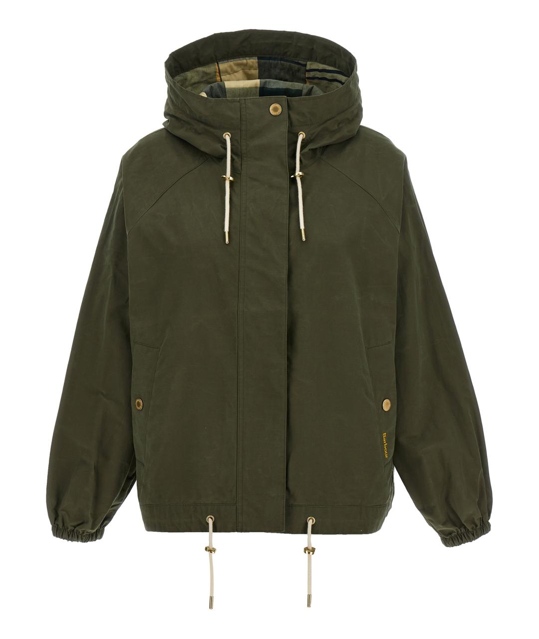 BARBOUR Зеленая хлопковая куртка, фото 1