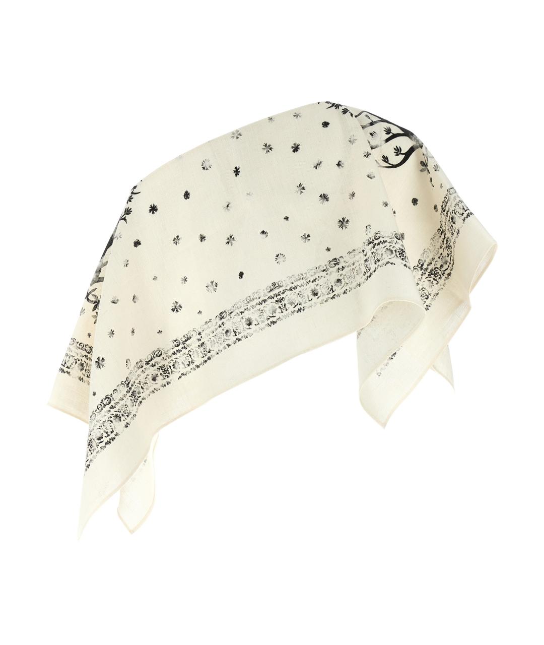 ALBERTA FERRETTI Белая льняная майка, фото 2