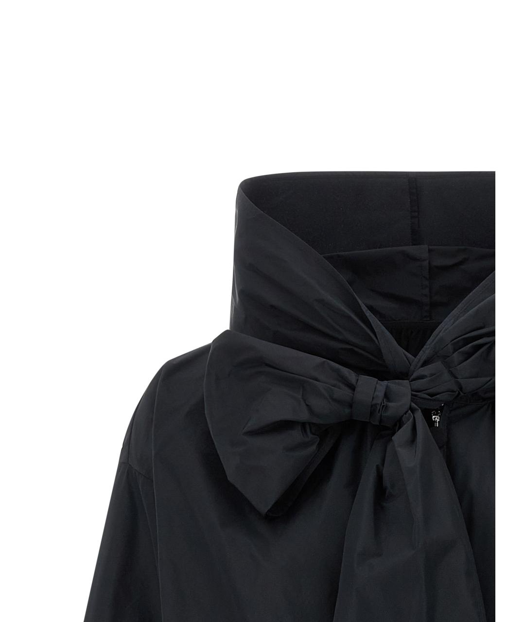 MONCLER Темно-синяя полиэстеровая куртка, фото 3