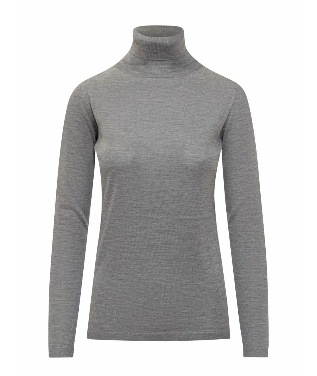 FABIANA FILIPPI Серая кашемировая водолазка, фото 1