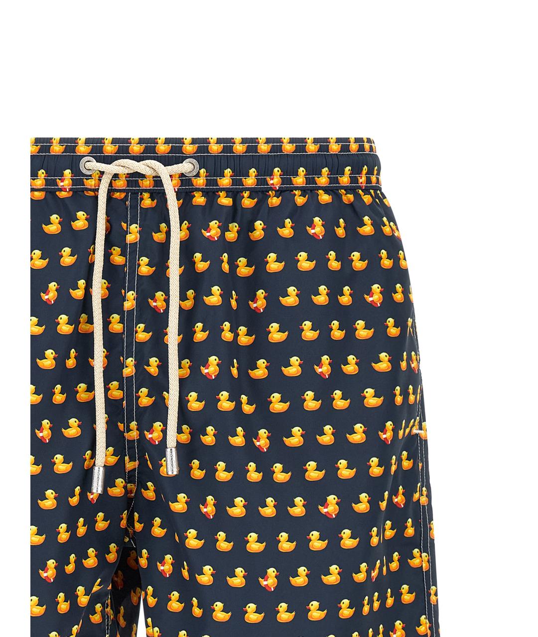 MC2 SAINT BARTH Мульти полиэстеровые шорты, фото 3