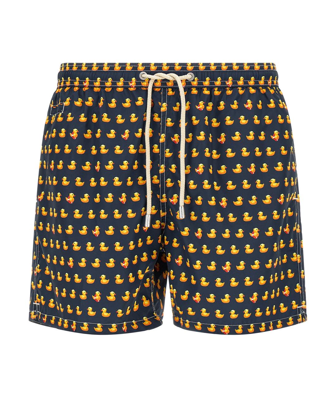 MC2 SAINT BARTH Мульти полиэстеровые шорты, фото 1