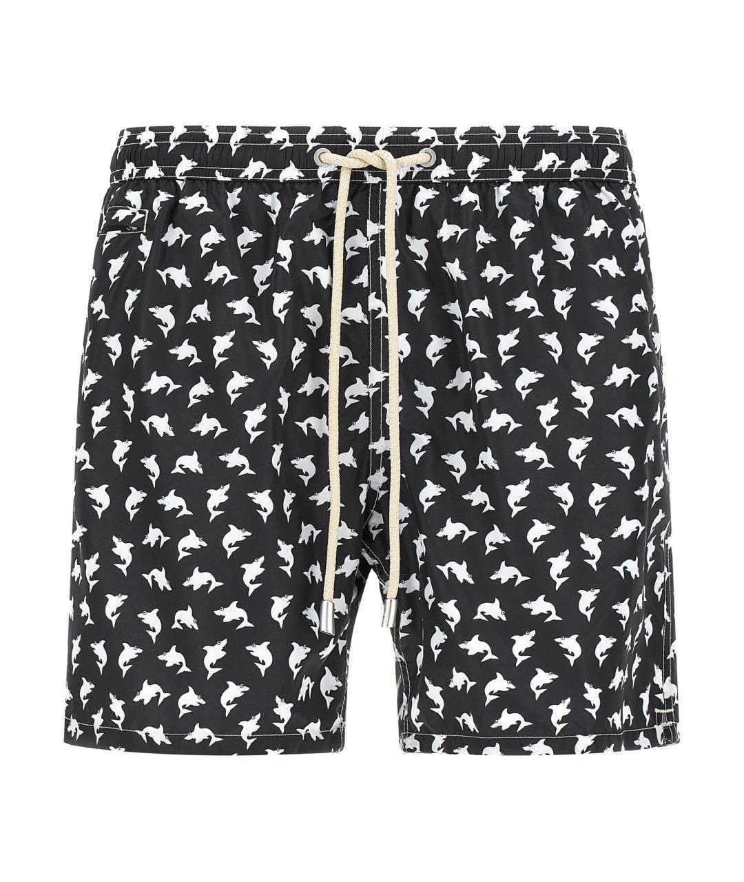 MC2 SAINT BARTH Мульти полиэстеровые шорты, фото 1