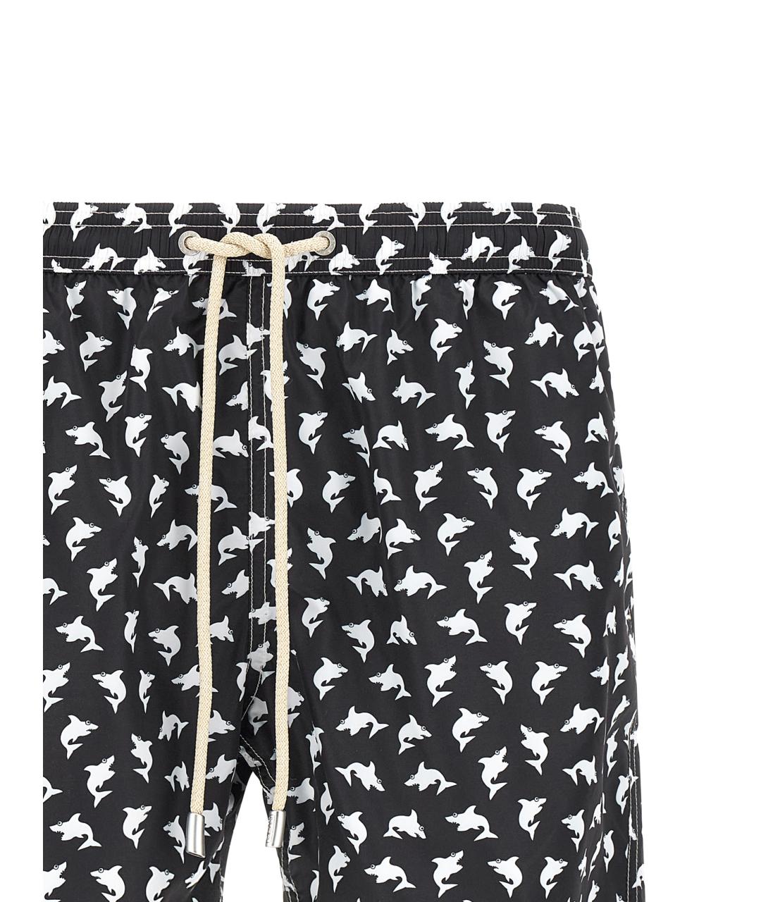 MC2 SAINT BARTH Мульти полиэстеровые шорты, фото 3