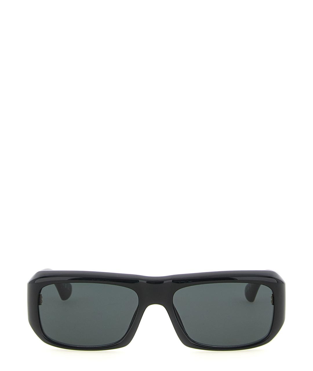 SAINT LAURENT Черные пластиковые солнцезащитные очки, фото 2