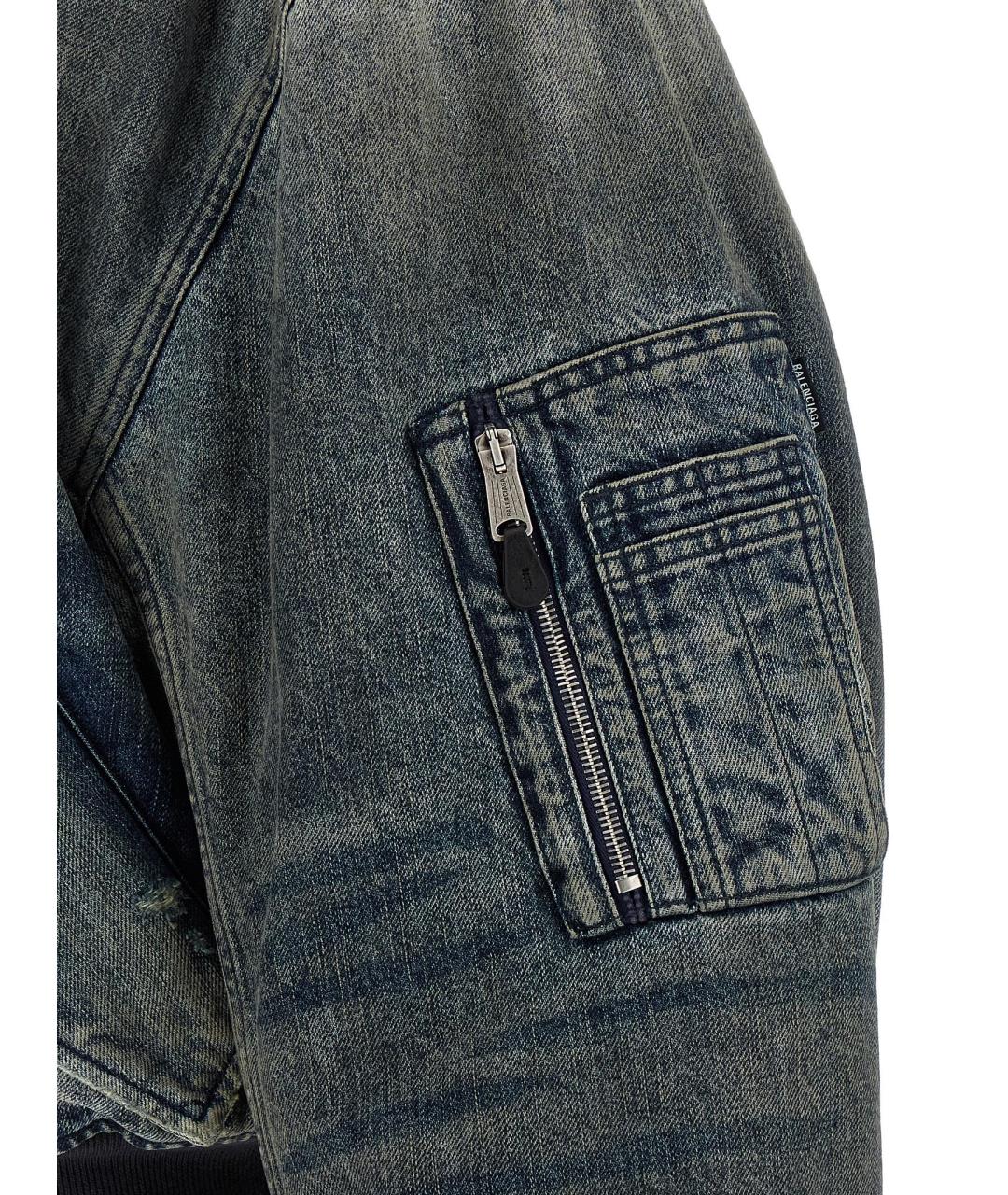 BALENCIAGA Мульти деним куртка, фото 4