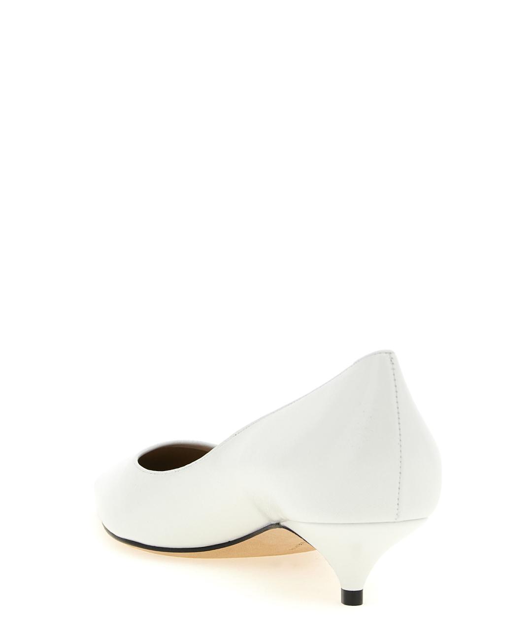 THE ROW Белые кожаные туфли, фото 3