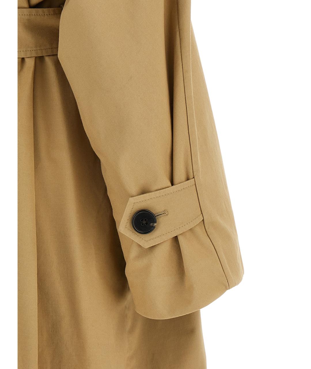 THE ROW Бежевый хлопковый тренч/плащ, фото 4