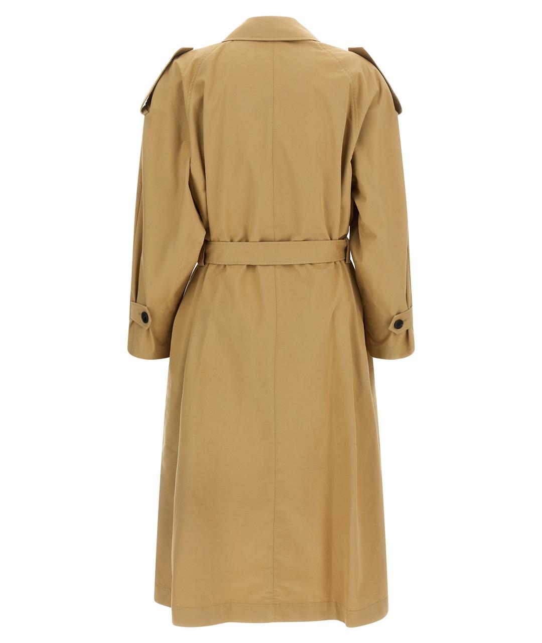 THE ROW Бежевый хлопковый тренч/плащ, фото 2