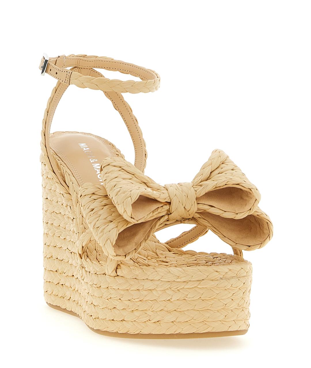 MACH&MACH Бежевые босоножки, фото 2