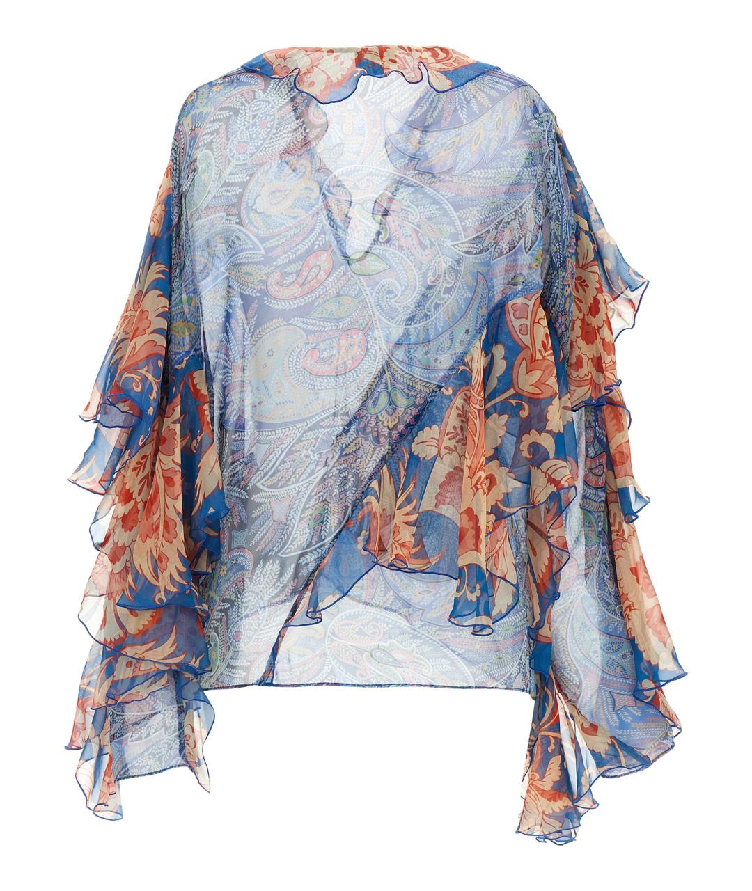 ETRO Мульти шелковая блузы, фото 2