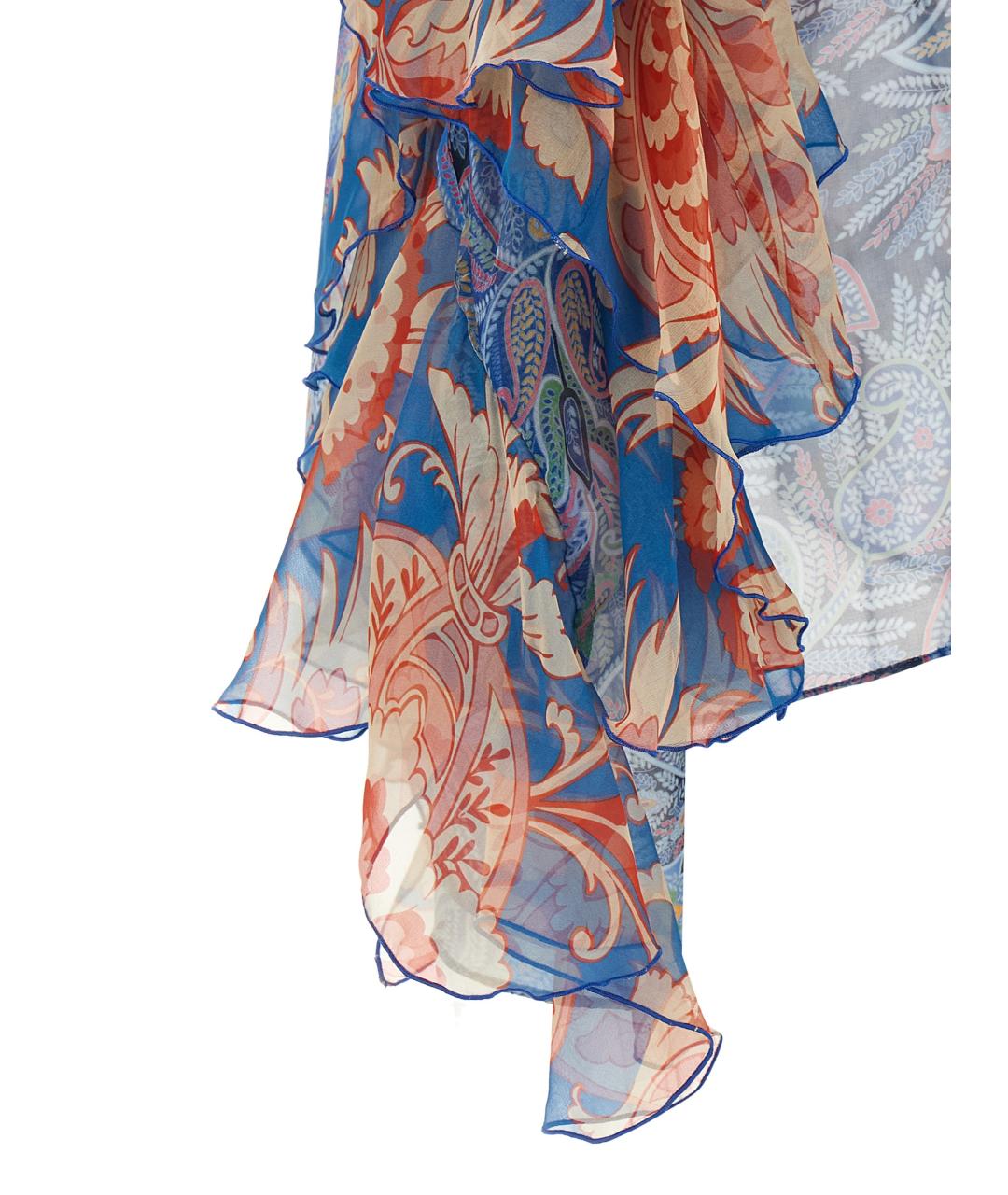 ETRO Мульти шелковая блузы, фото 4