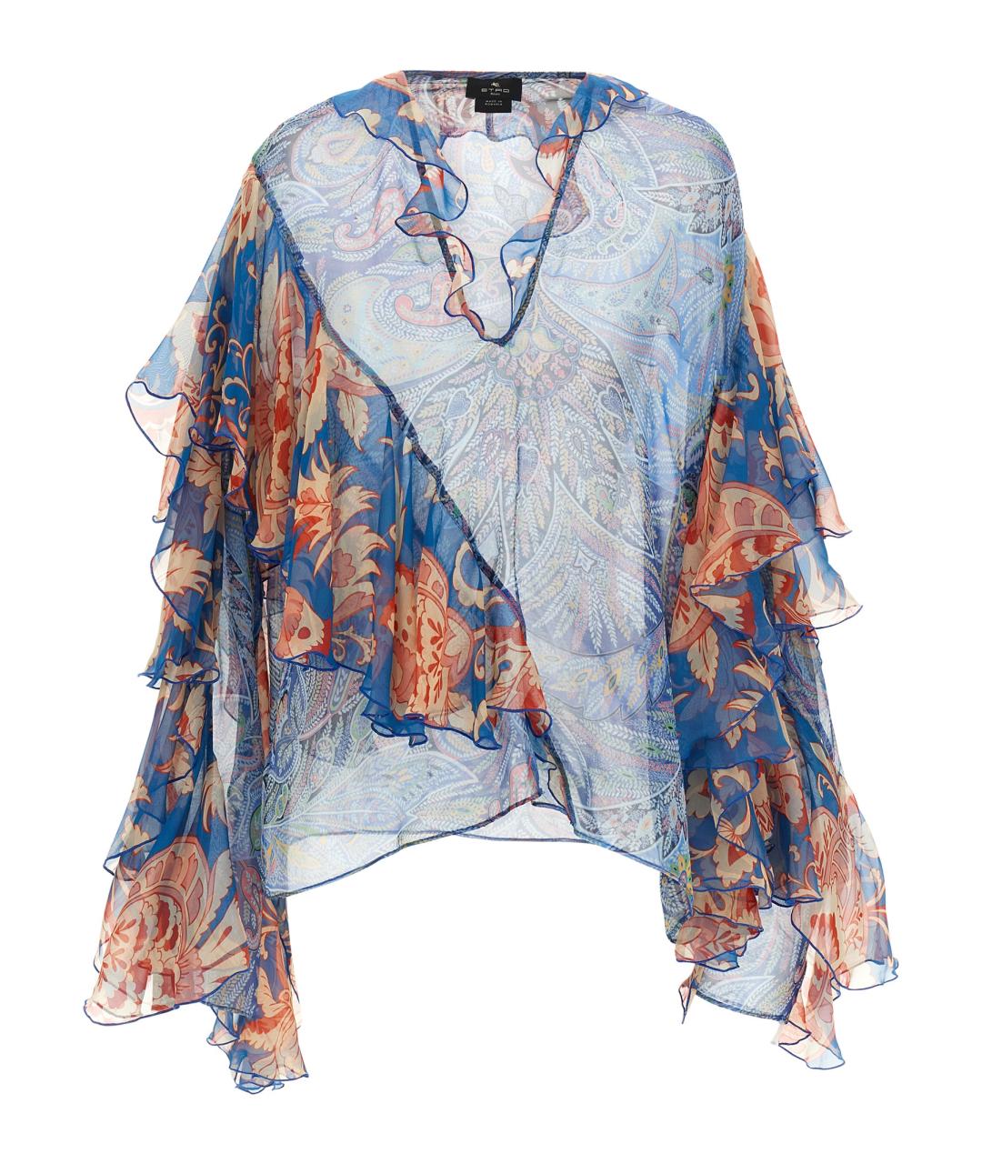 ETRO Мульти шелковая блузы, фото 1