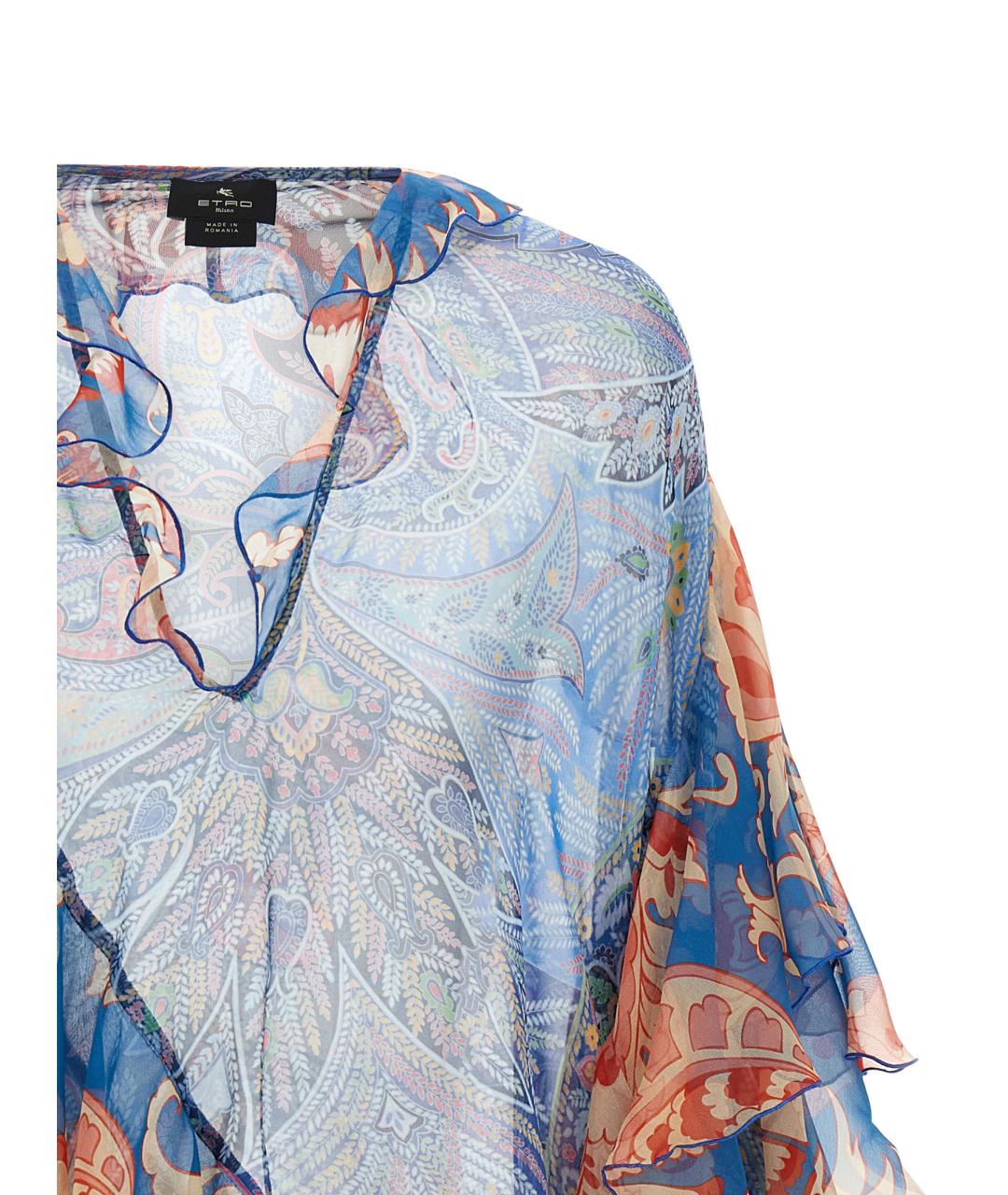 ETRO Мульти шелковая блузы, фото 3