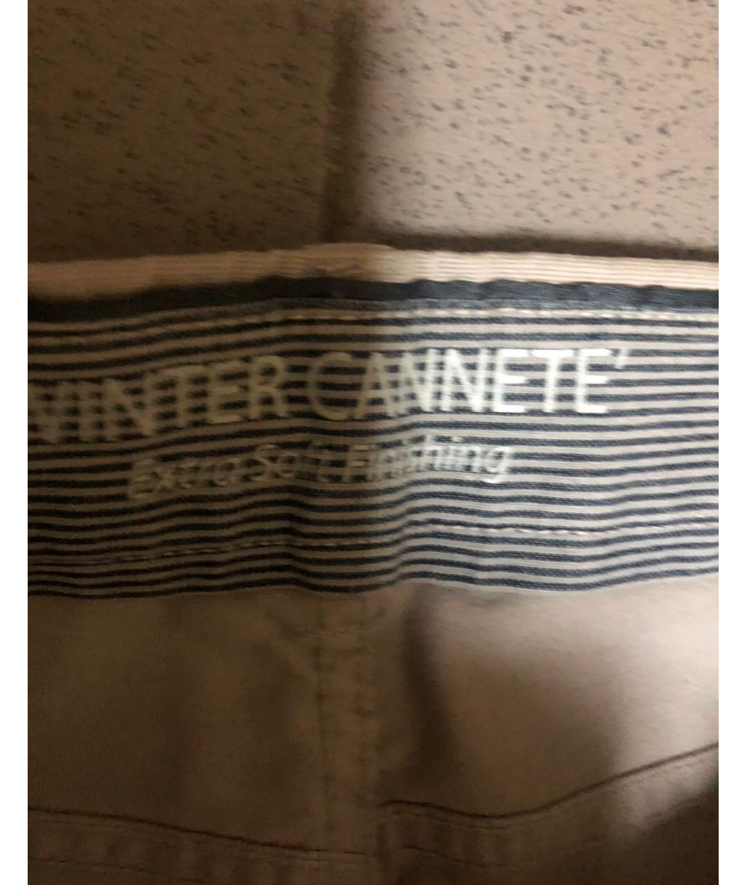 DIESEL Бежевые хлопковые прямые джинсы, фото 6