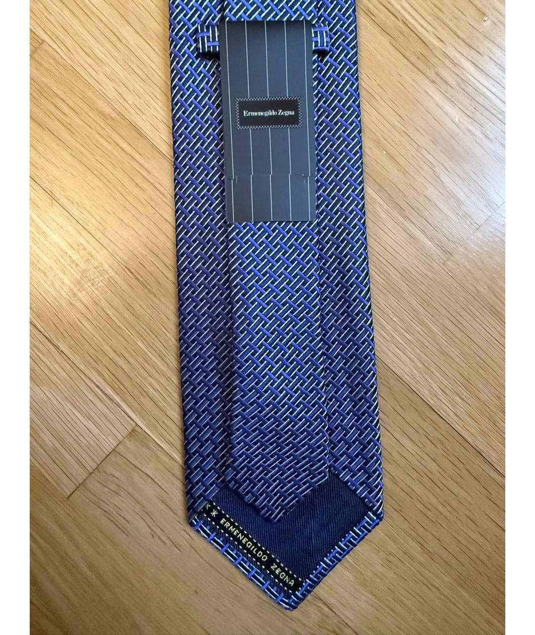 ERMENEGILDO ZEGNA XXX Мульти шелковый галстук, фото 3