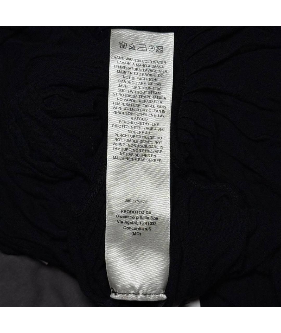 RICK OWENS Черная майка, фото 8