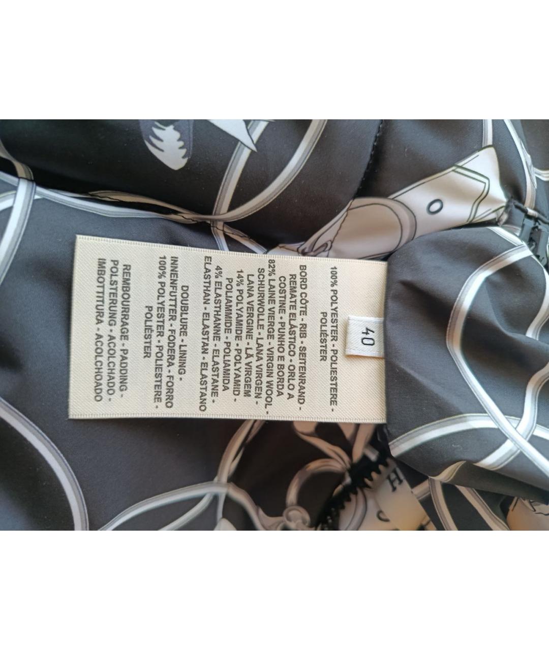 HERMES Черный пуховик, фото 6