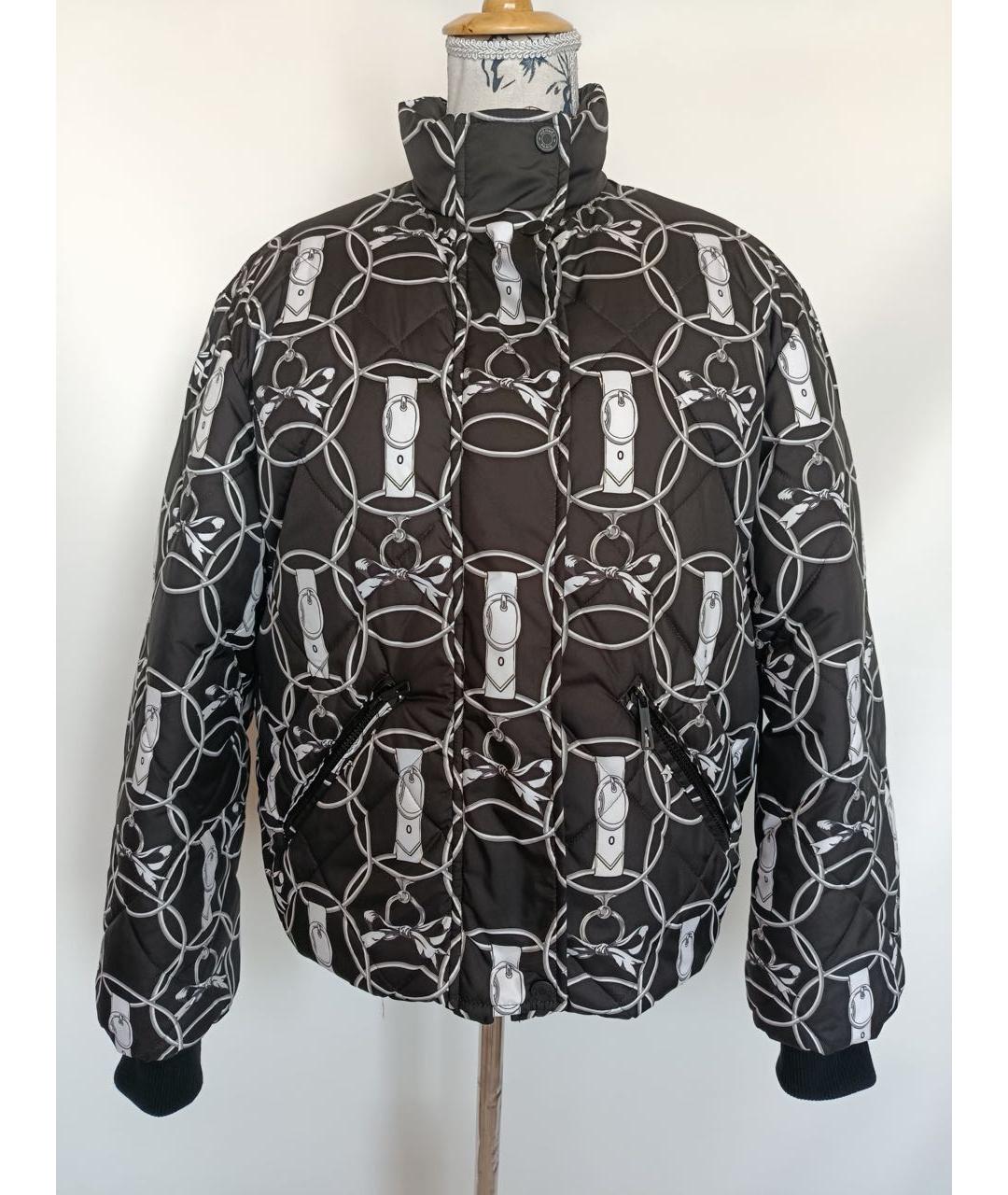HERMES Черный пуховик, фото 5
