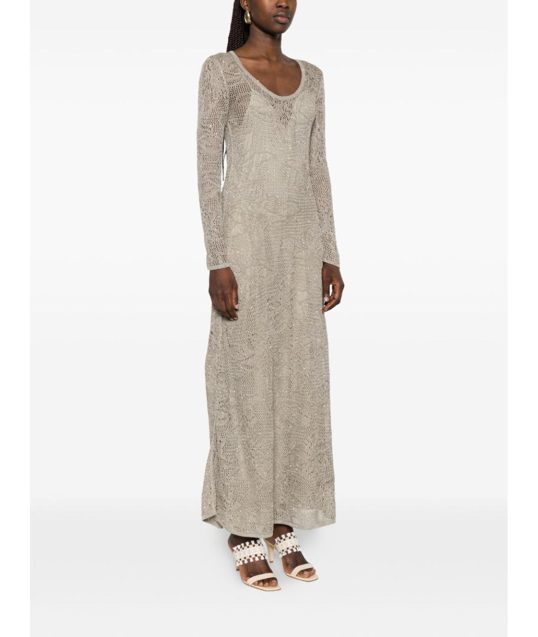 FABIANA FILIPPI Хаки платье, фото 4