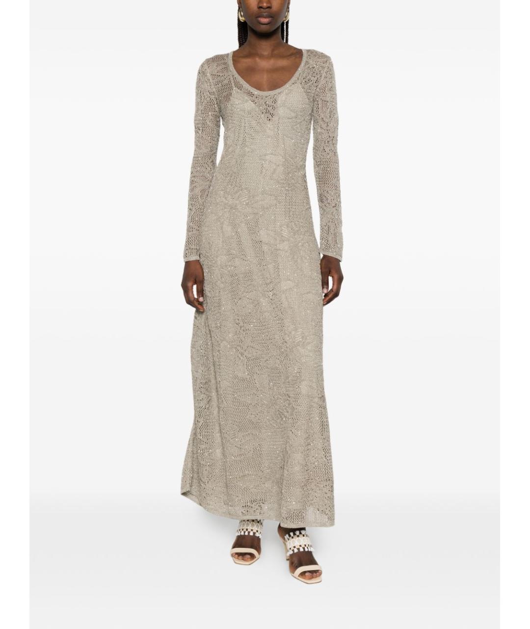 FABIANA FILIPPI Хаки платье, фото 3