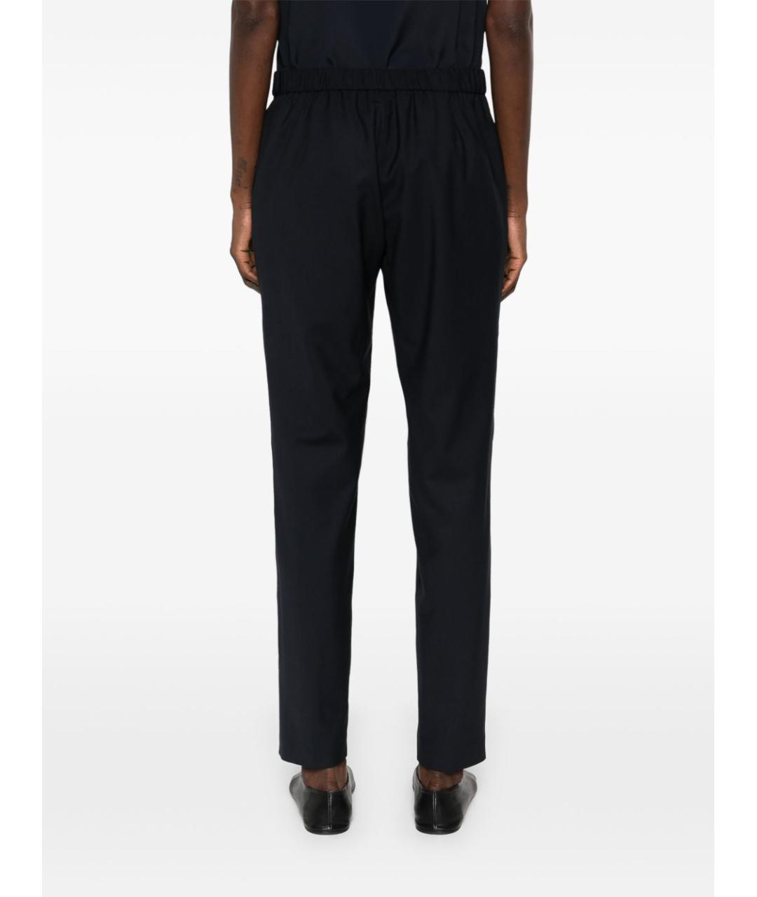 FABIANA FILIPPI Синие шерстяные прямые брюки, фото 5