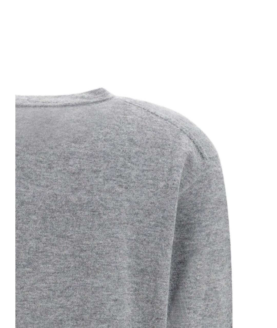 THE ROW Серый кашемировый джемпер / свитер, фото 4