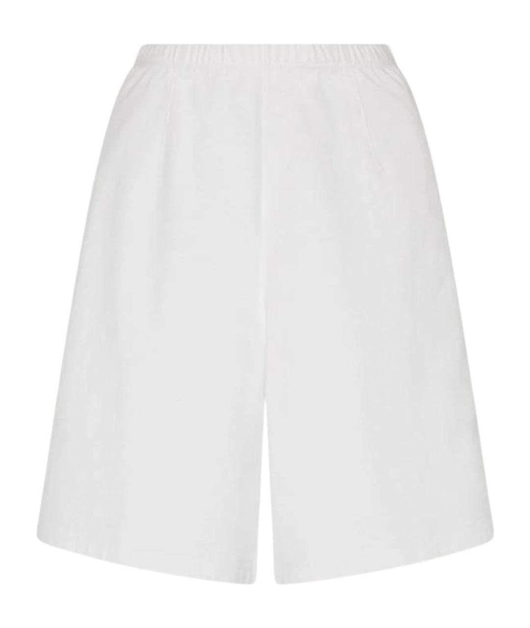 THE ROW Белые хлопковые шорты, фото 1