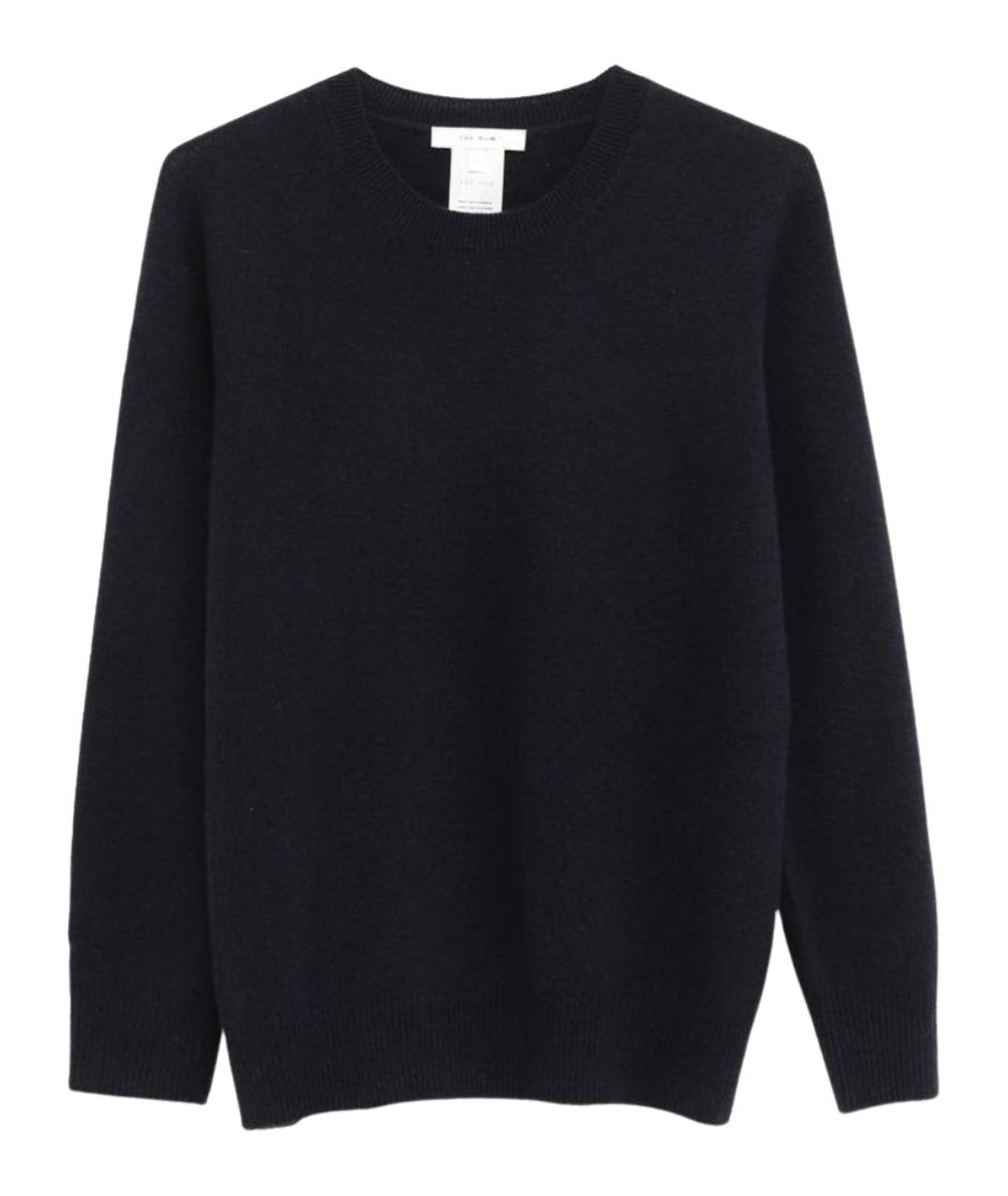 THE ROW Темно-синий кашемировый джемпер / свитер, фото 1