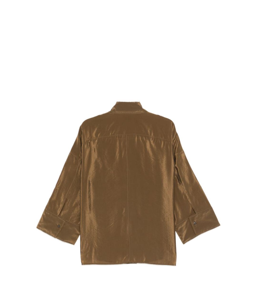 ALBERTO BIANI Коричневая рубашка, фото 2