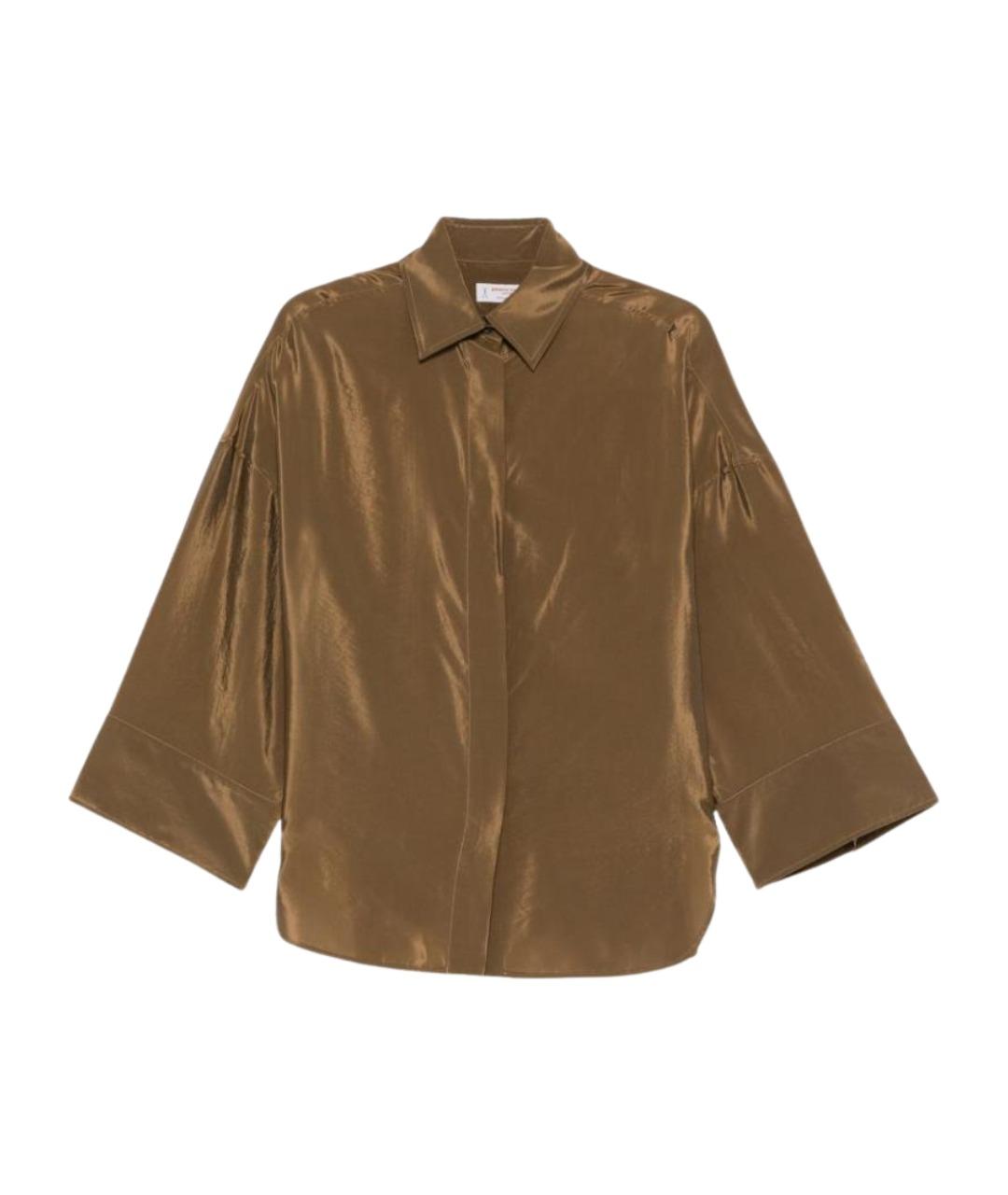 ALBERTO BIANI Коричневая рубашка, фото 1