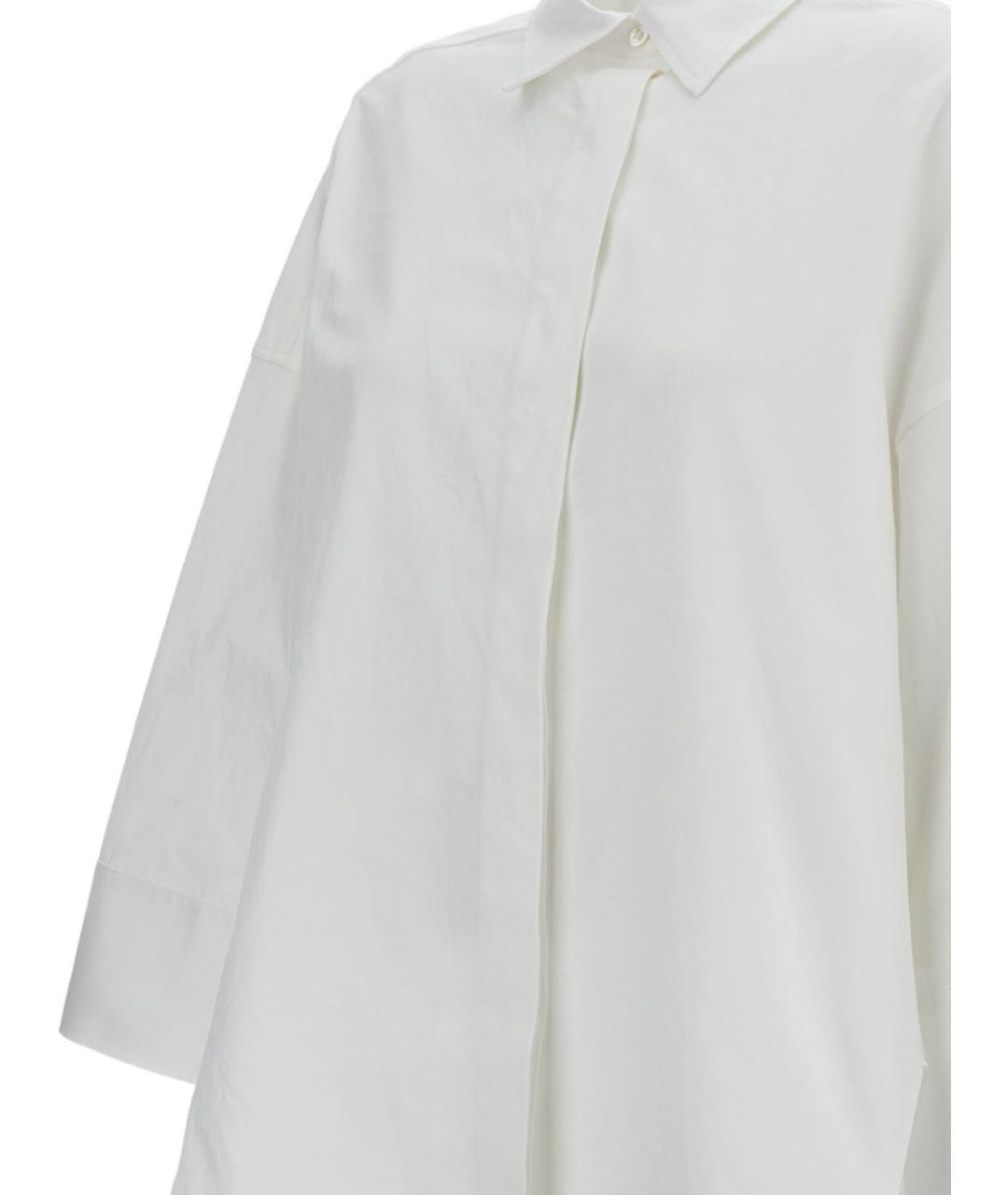 ALBERTO BIANI Белая хлопковая рубашка, фото 2