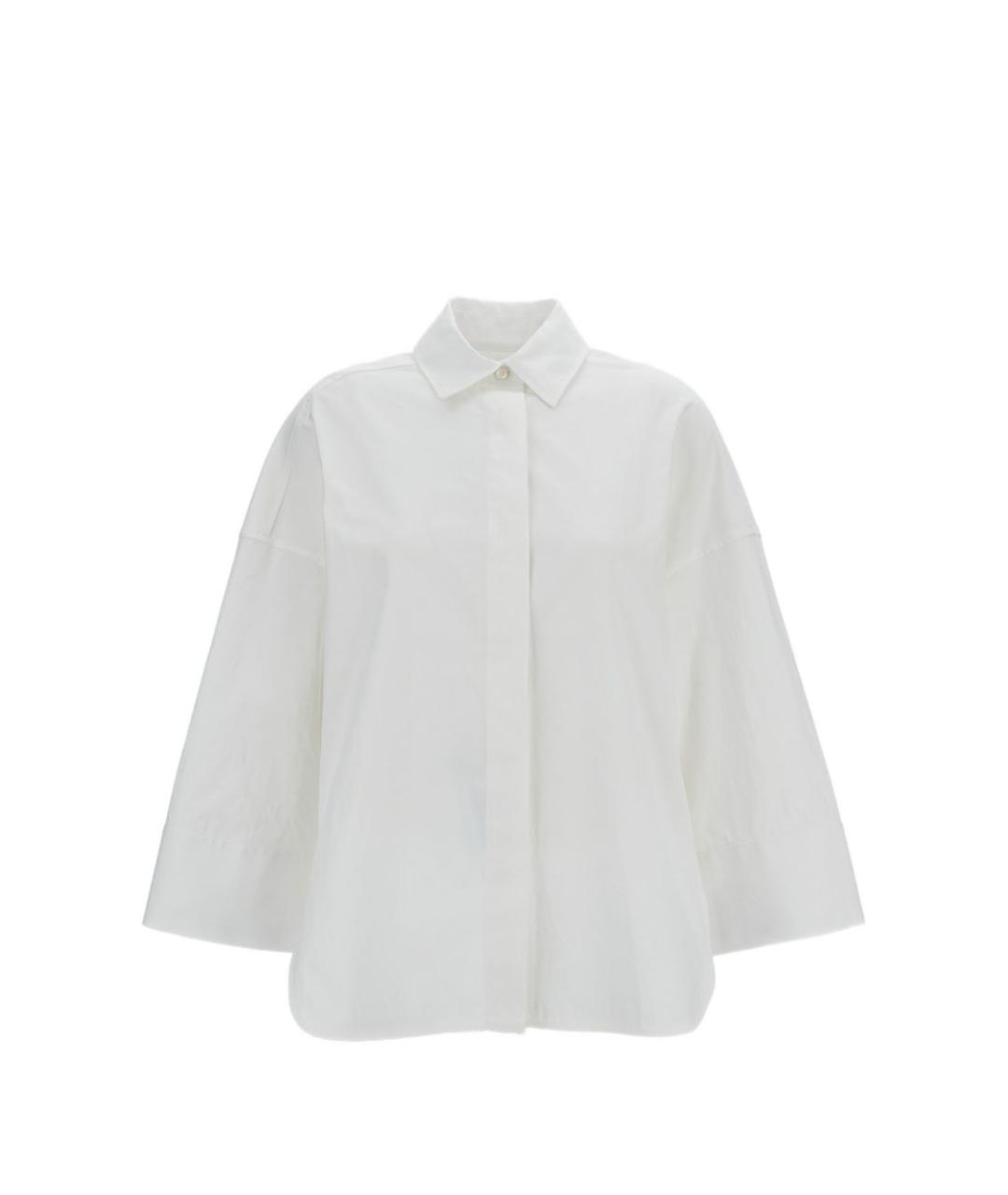 ALBERTO BIANI Белая хлопковая рубашка, фото 1