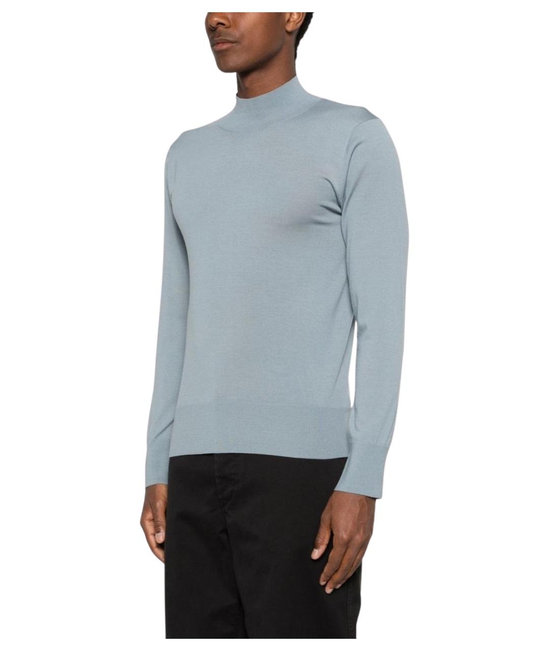 THE ROW Голубой джемпер / свитер, фото 2