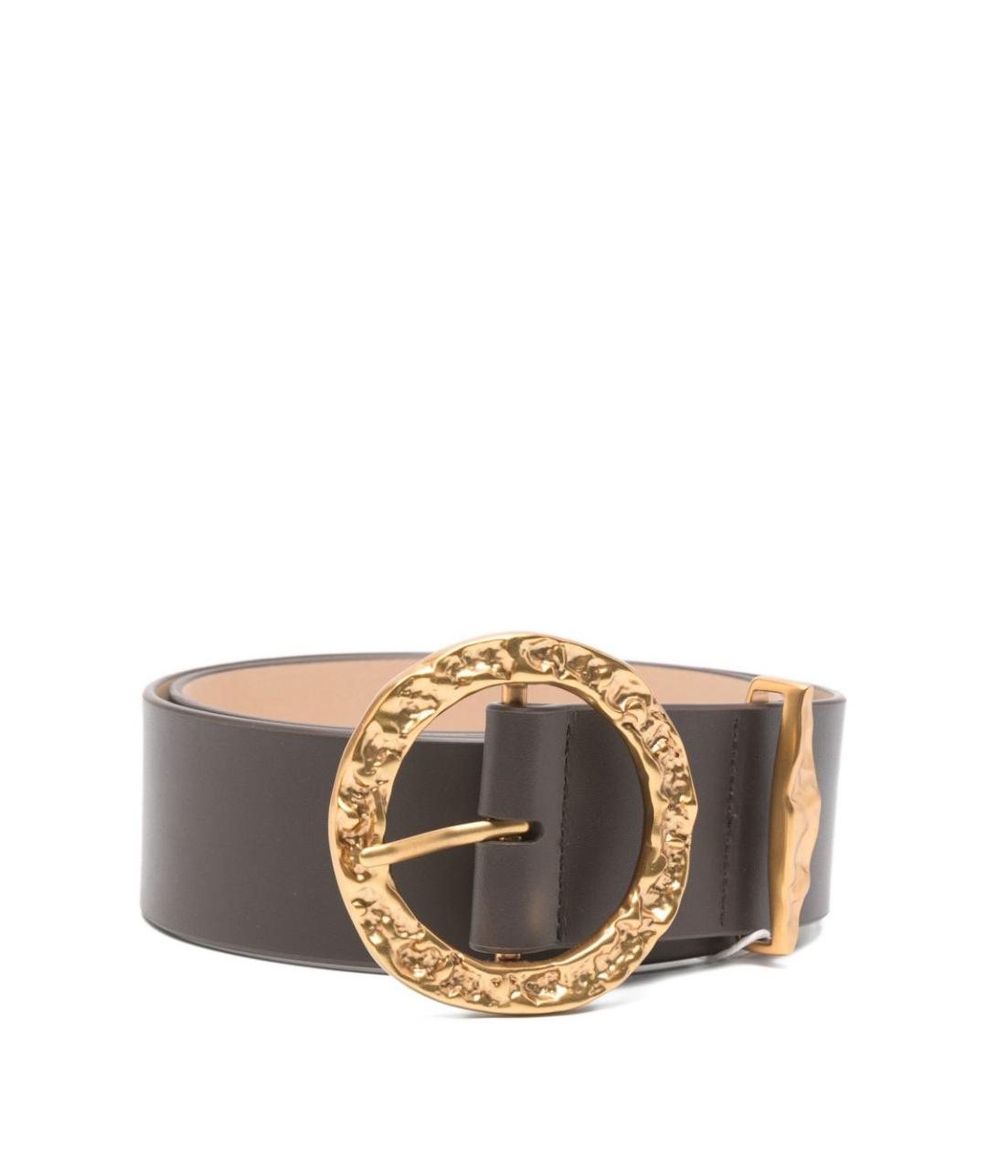 ZIMMERMANN Коричневый кожаный ремень, фото 1