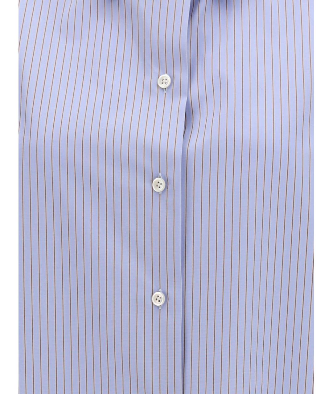 THE ROW Фиолетовая хлопковая рубашка, фото 2