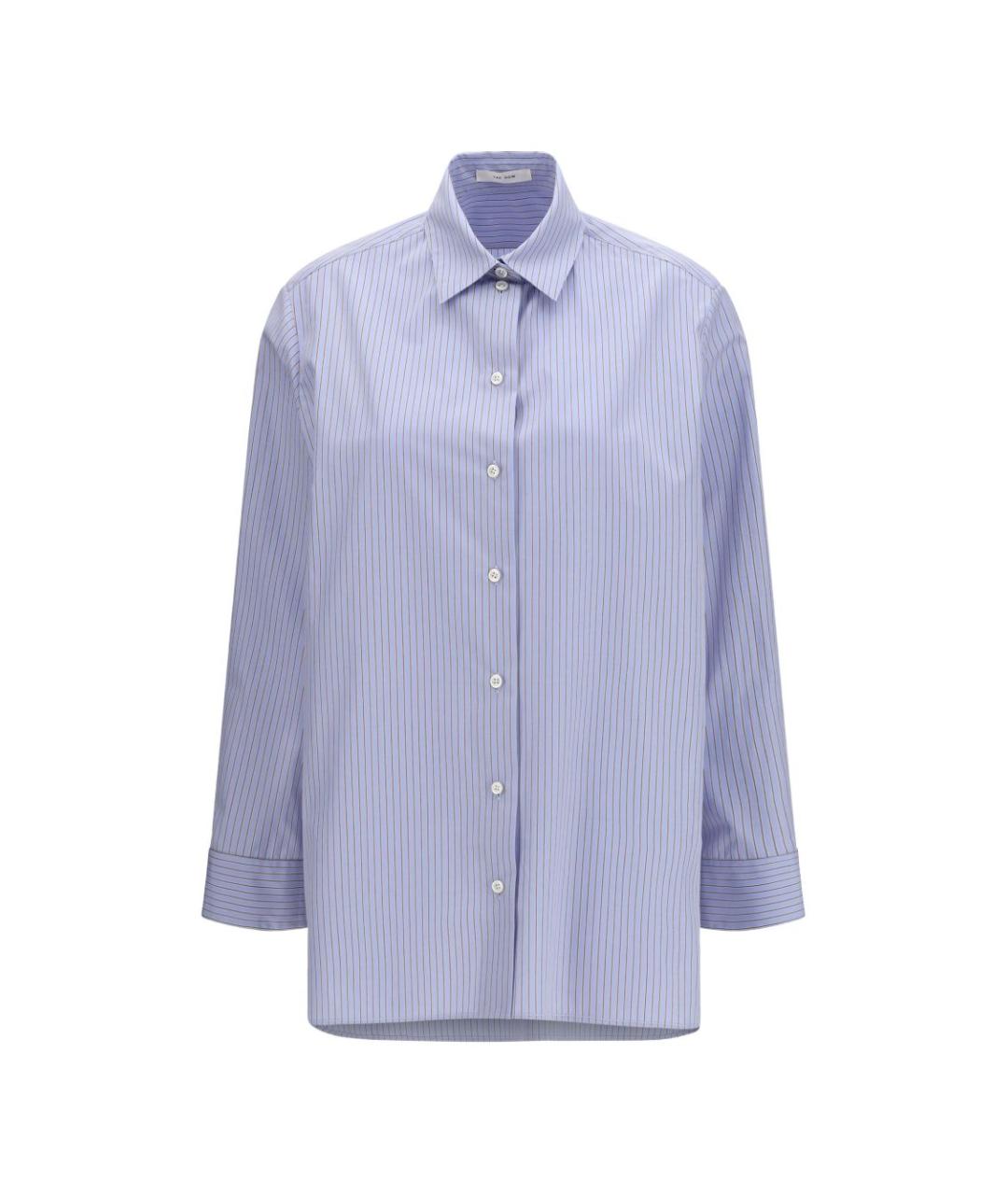THE ROW Фиолетовая хлопковая рубашка, фото 1