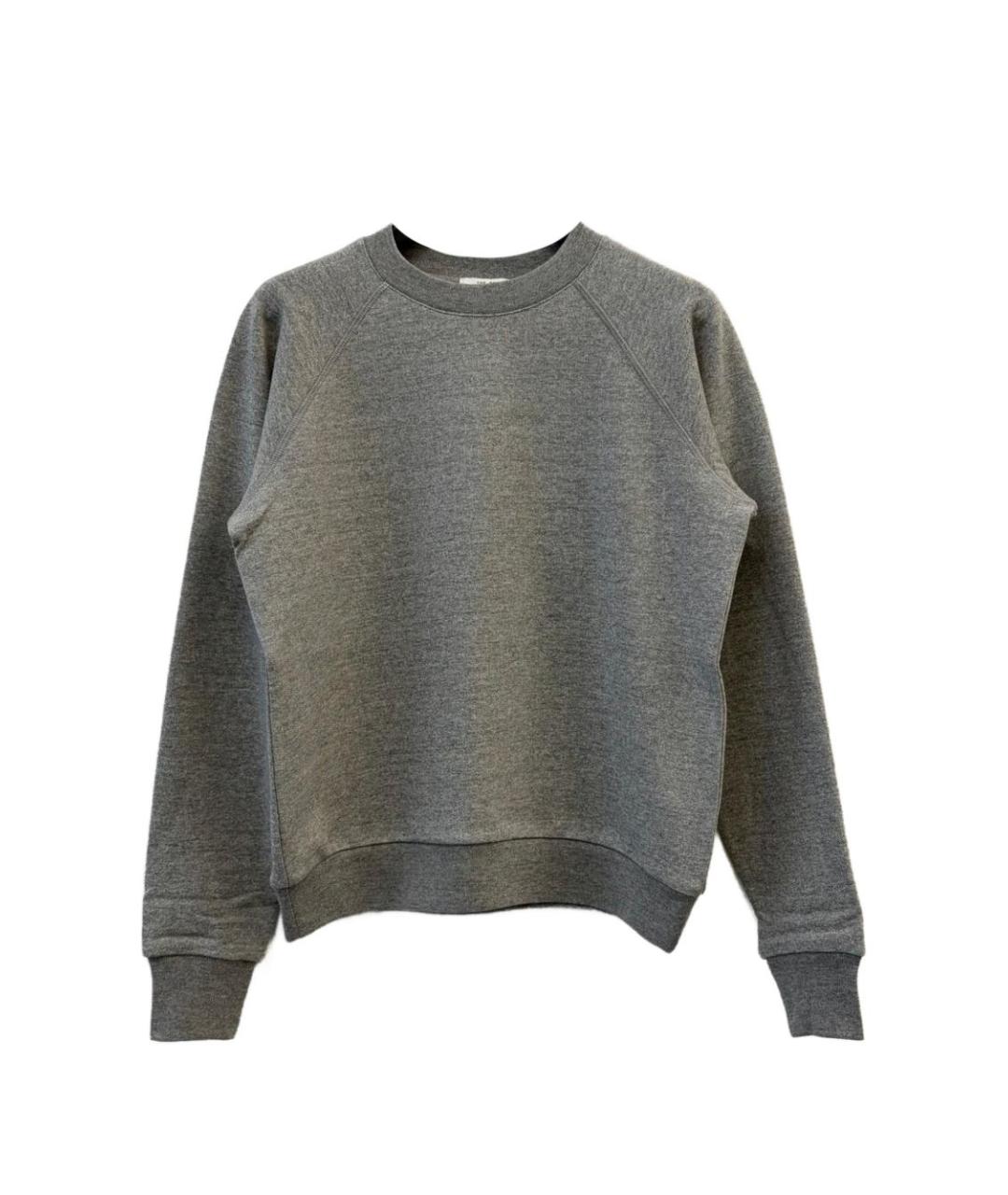 THE ROW Серый хлопковый джемпер / свитер, фото 1