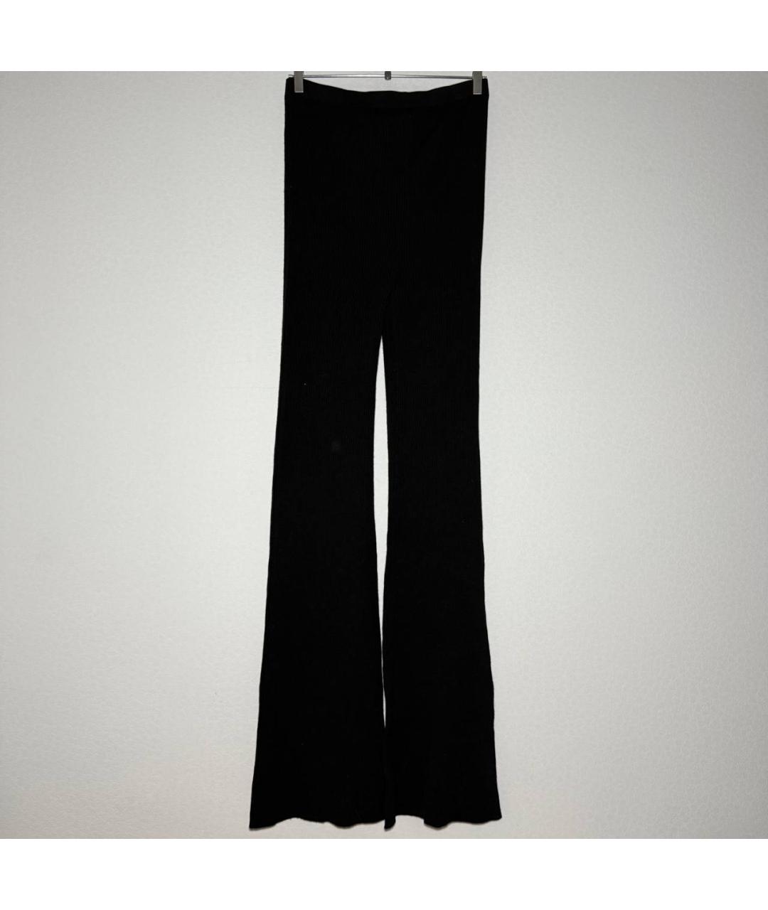 RICK OWENS Черные повседневные брюки, фото 9