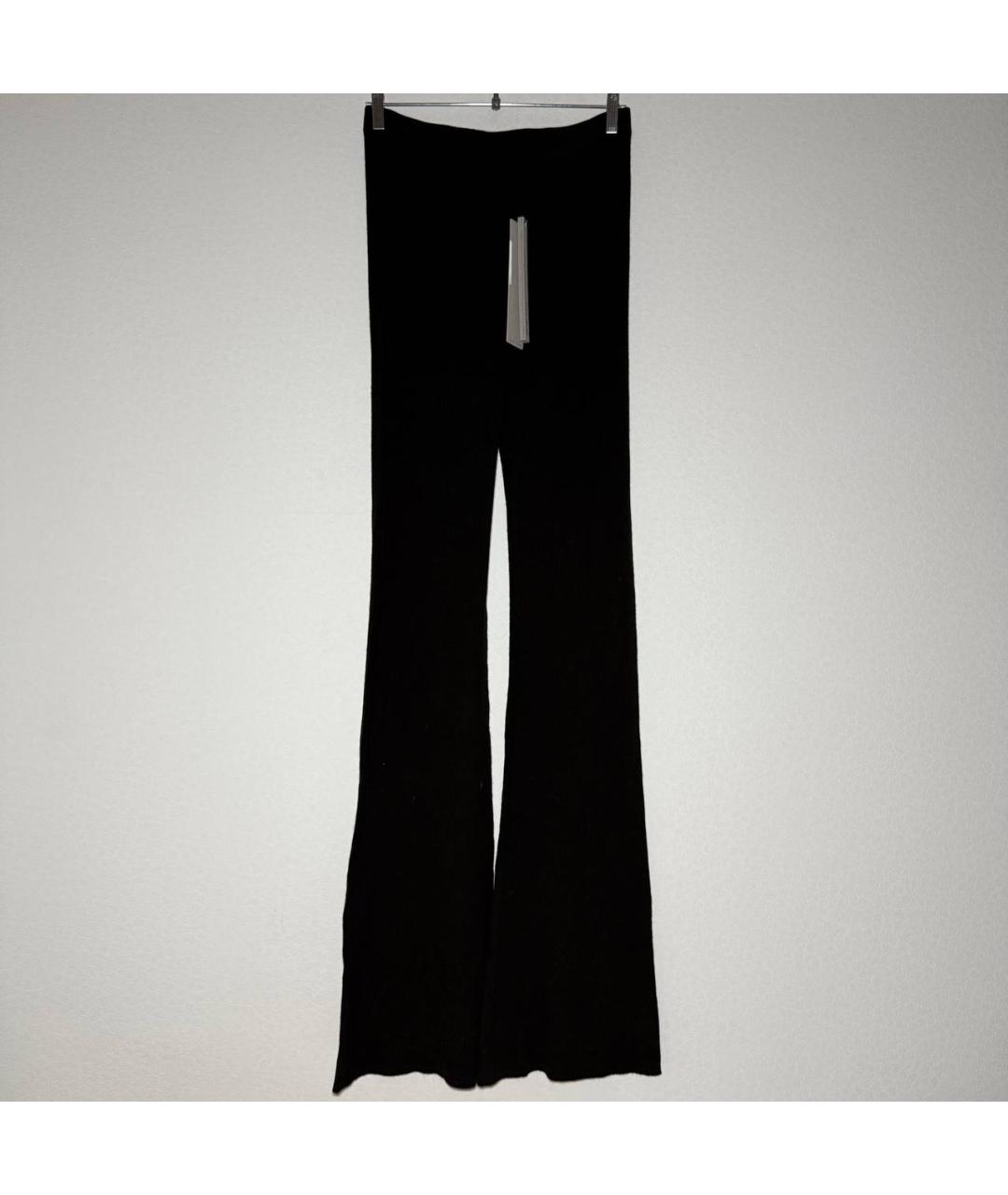 RICK OWENS Черные повседневные брюки, фото 3