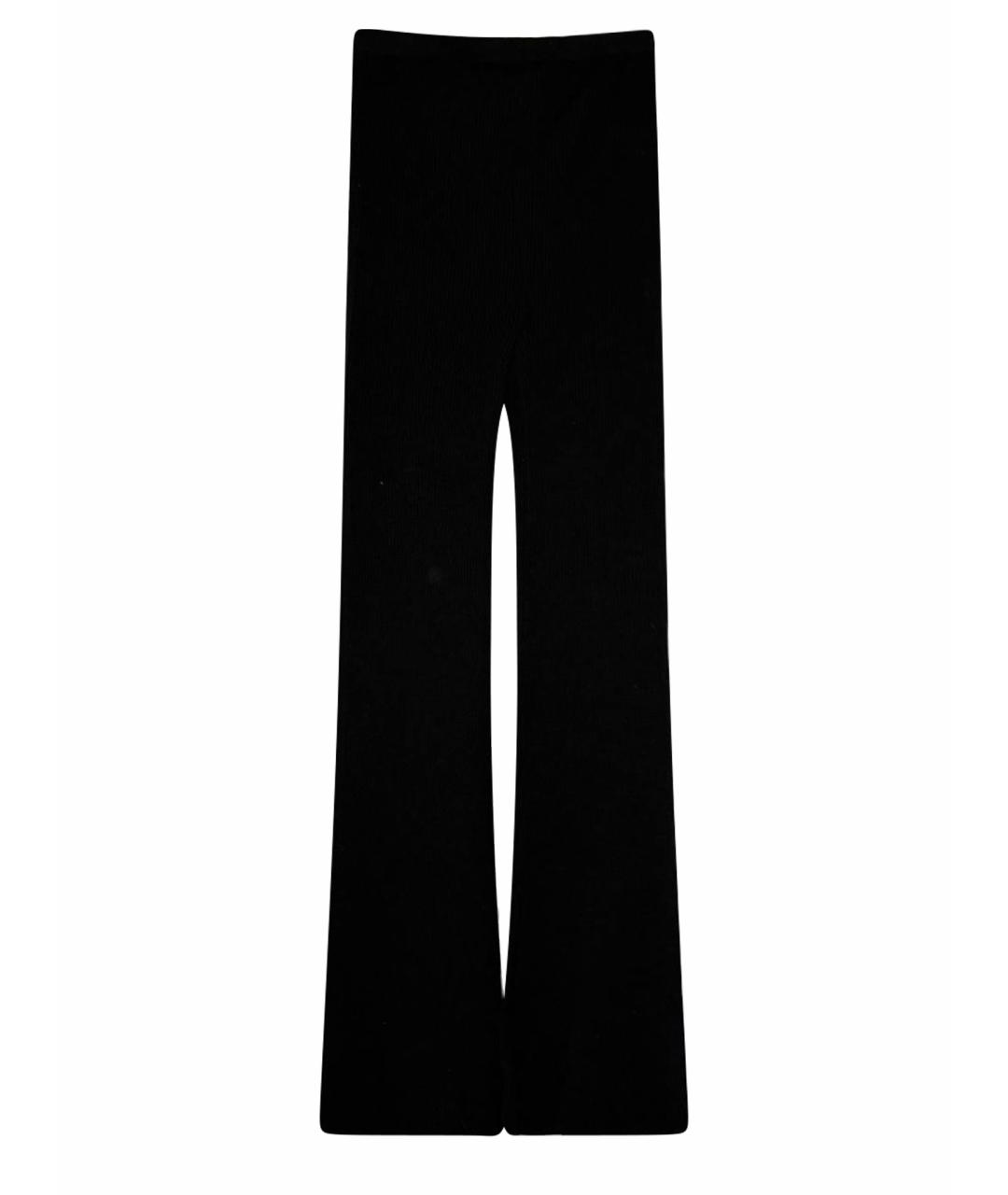 RICK OWENS Черные повседневные брюки, фото 1