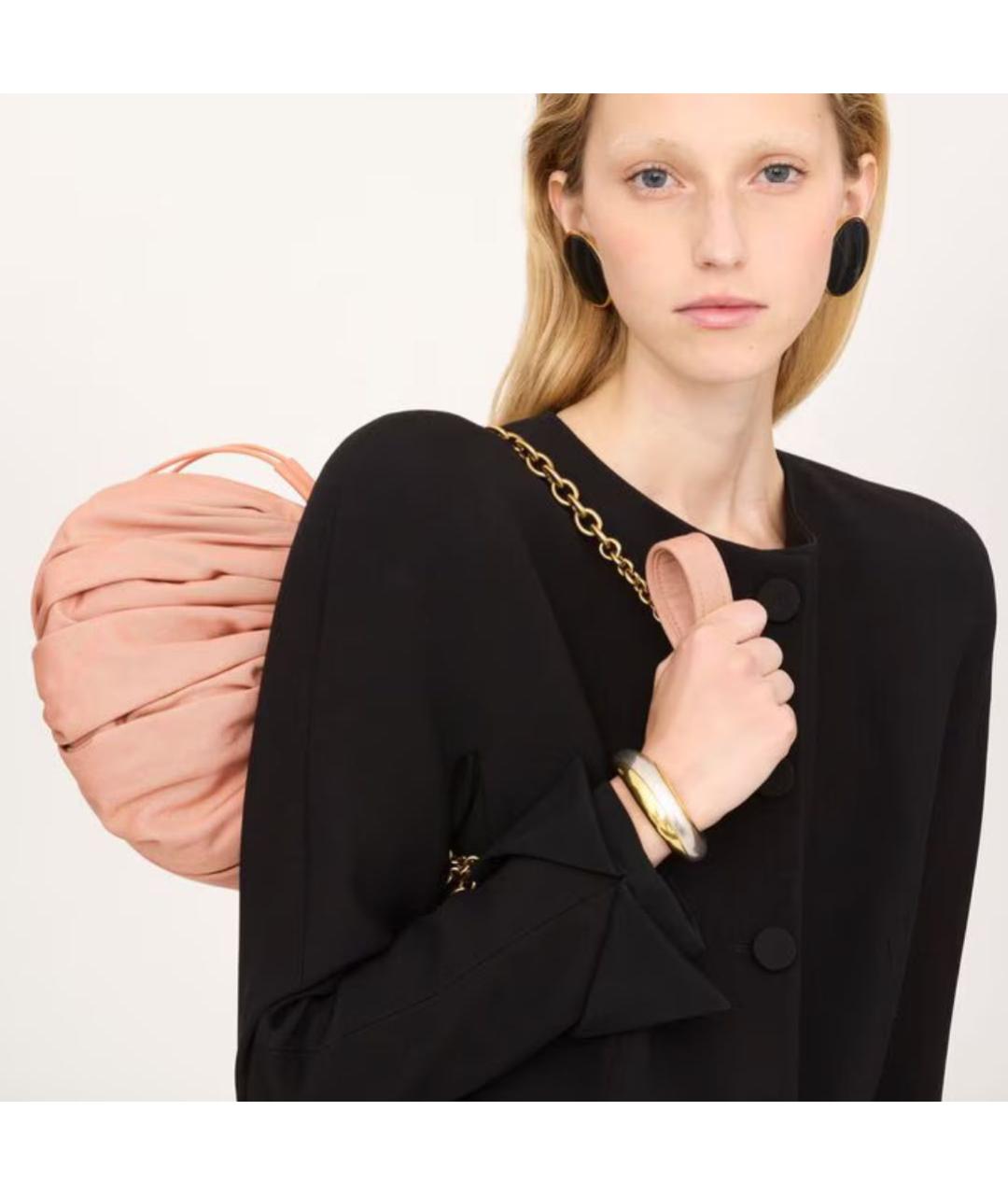 CHLOE Коралловая синтетическая сумка через плечо, фото 2