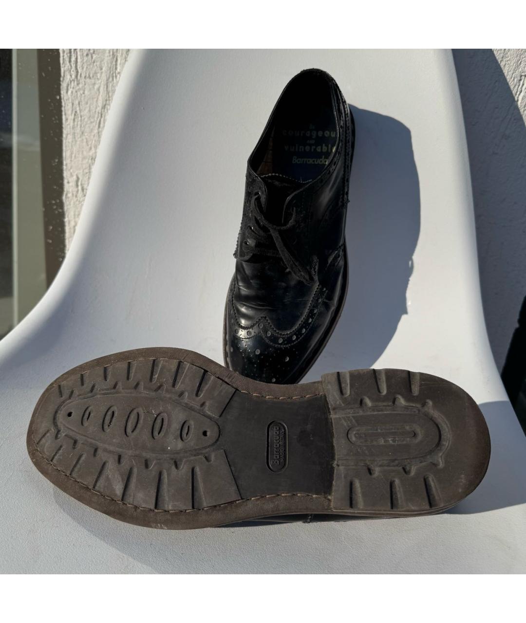 BARRACUDA Черные туфли из лакированной кожи, фото 3