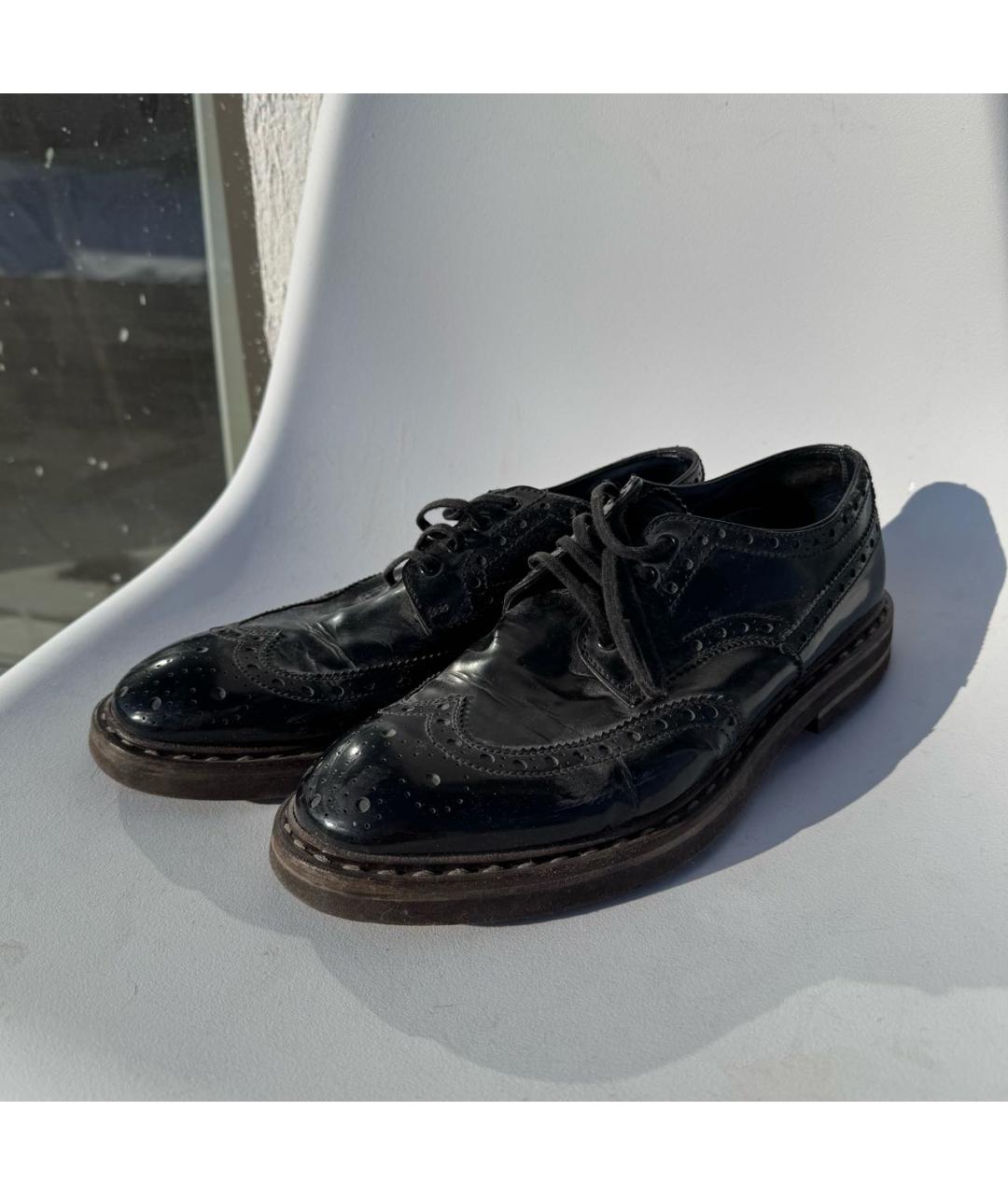 BARRACUDA Черные туфли из лакированной кожи, фото 2