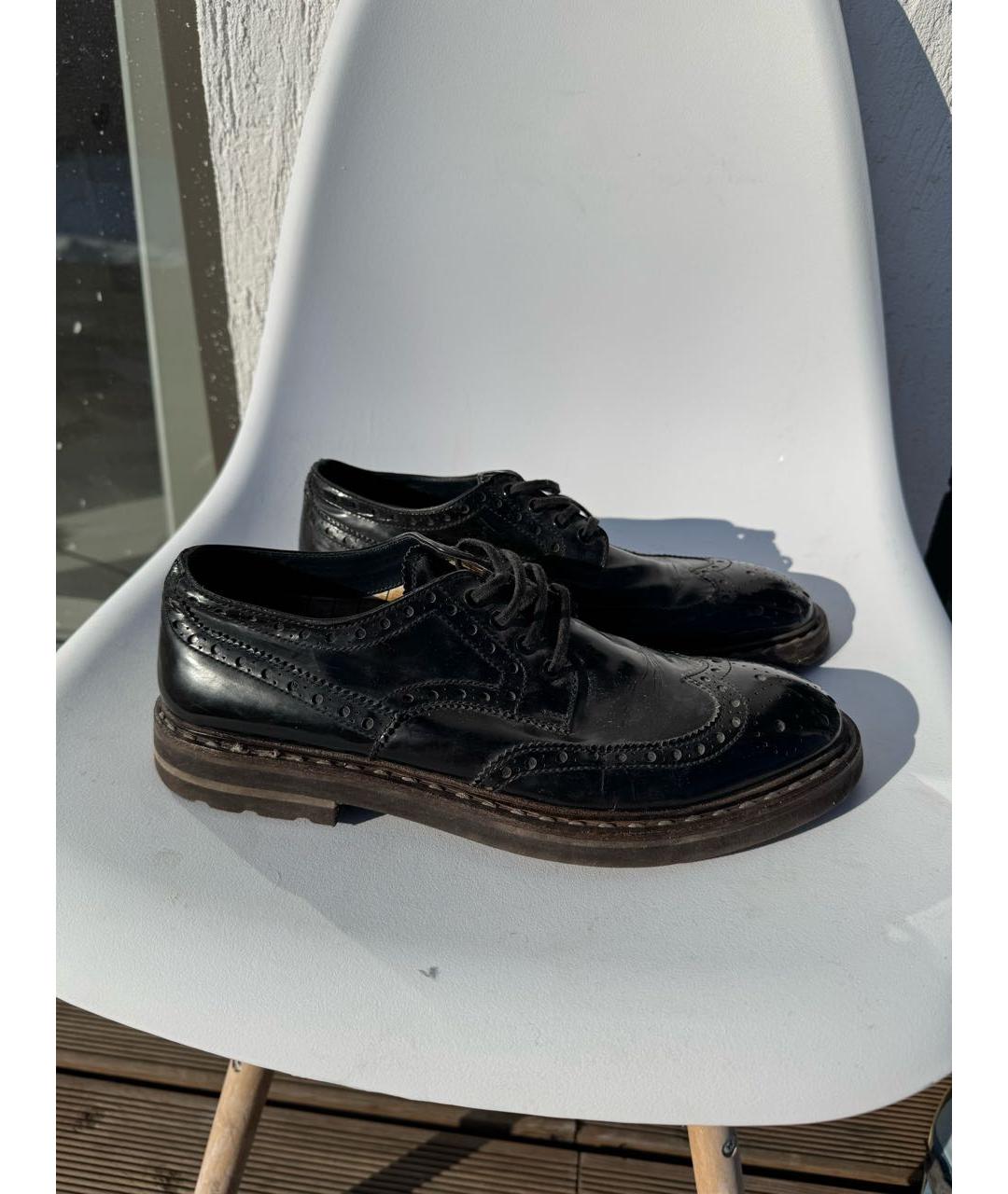 BARRACUDA Черные туфли из лакированной кожи, фото 4