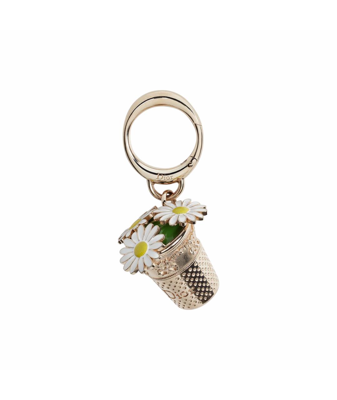 CHRISTIAN DIOR Белый брелок, фото 1