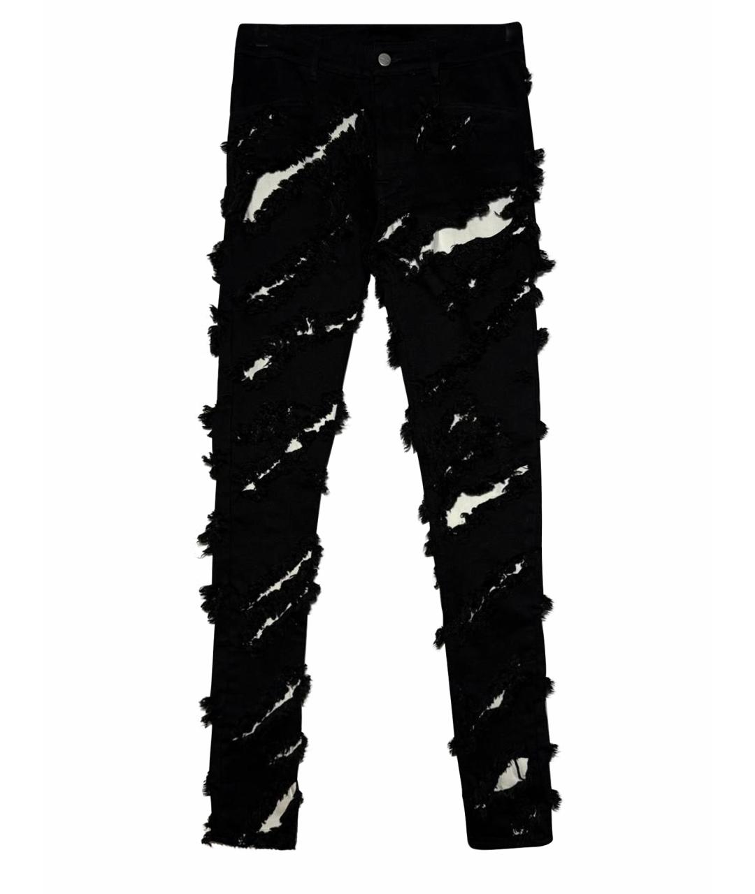 RICK OWENS Черные джинсы скинни, фото 1