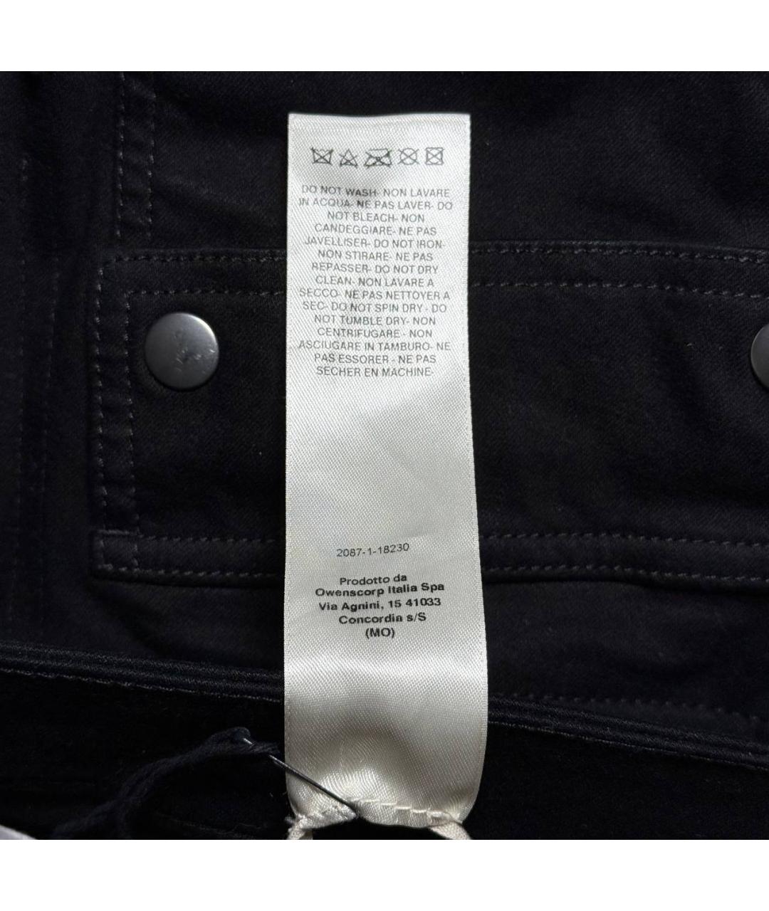 RICK OWENS Черные джинсы скинни, фото 9