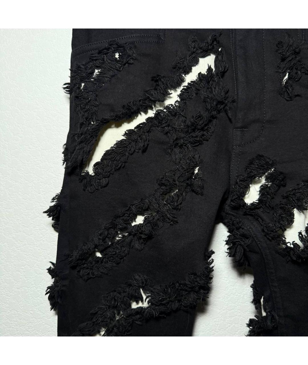RICK OWENS Черные джинсы скинни, фото 5