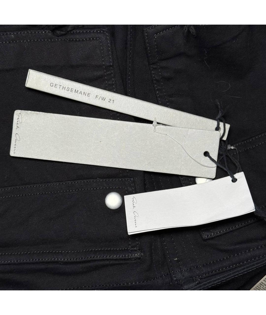 RICK OWENS Черные джинсы скинни, фото 6